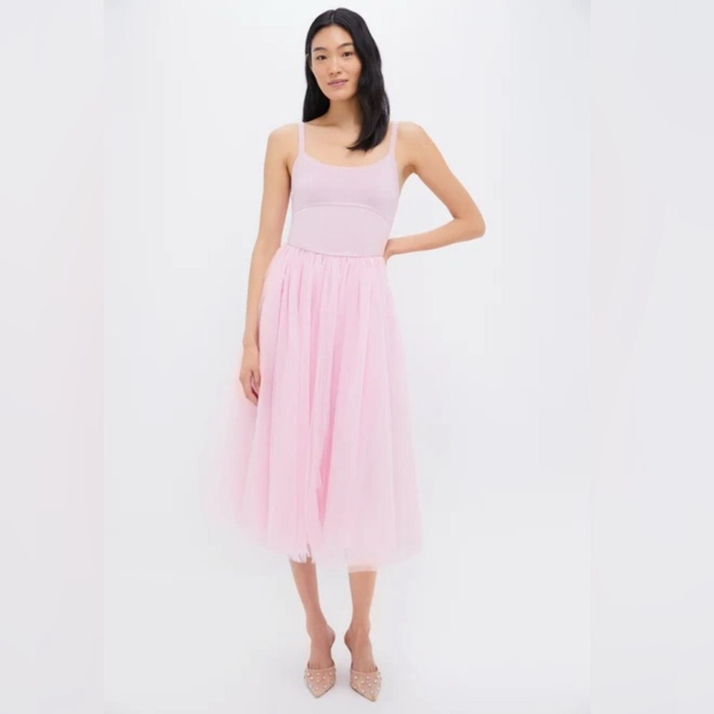 Tuckernuck Moon River Pink Midi Dress NEW